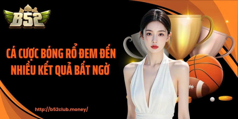 Cá cược bóng rổ đem đến nhiều kết quả bất ngờ
